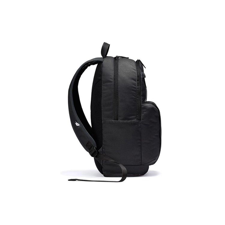 Nike Large Logo Casual Zipper Backpack Unisex Backpacks Black BA5381-010