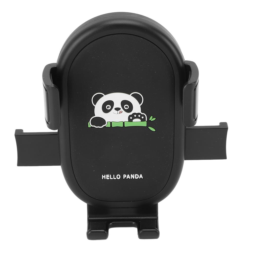 Cycle Phone Holder Shock Absorbing Quick Release All Around Protective Panda Pattern Handlebar