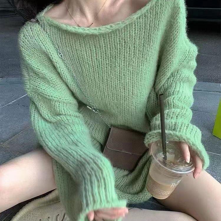 

Ленивый свитер во французском стиле Свитер с завитками