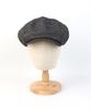 Yunibeosyeolkemiseuteuli Overfit Logo Black Newsboy Cap