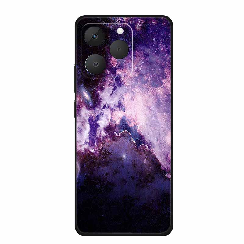 For Realme 15T Phone Case 15 T Fashion Picture Black Silicone TPU Soft Back Cover Case For Realme 15T 5G 2025 Case Realme15T Bag