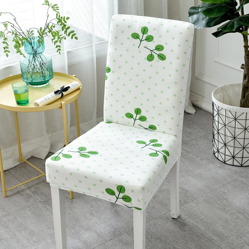 Restaurant One-piece Chair Cover Home Hotel Elastic Chair Universal Stool Table and Chair Cover Dustproof