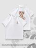 Fashion Brand Lapel Short-Sleeved Men's Summer Trendy Simple Business Polo Shirt Men's T-shirt Loose Casual Half Sleeves