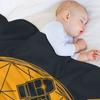 Glänzender Stern Wurfdecke Retro Flauschige Baby Dünne Decken