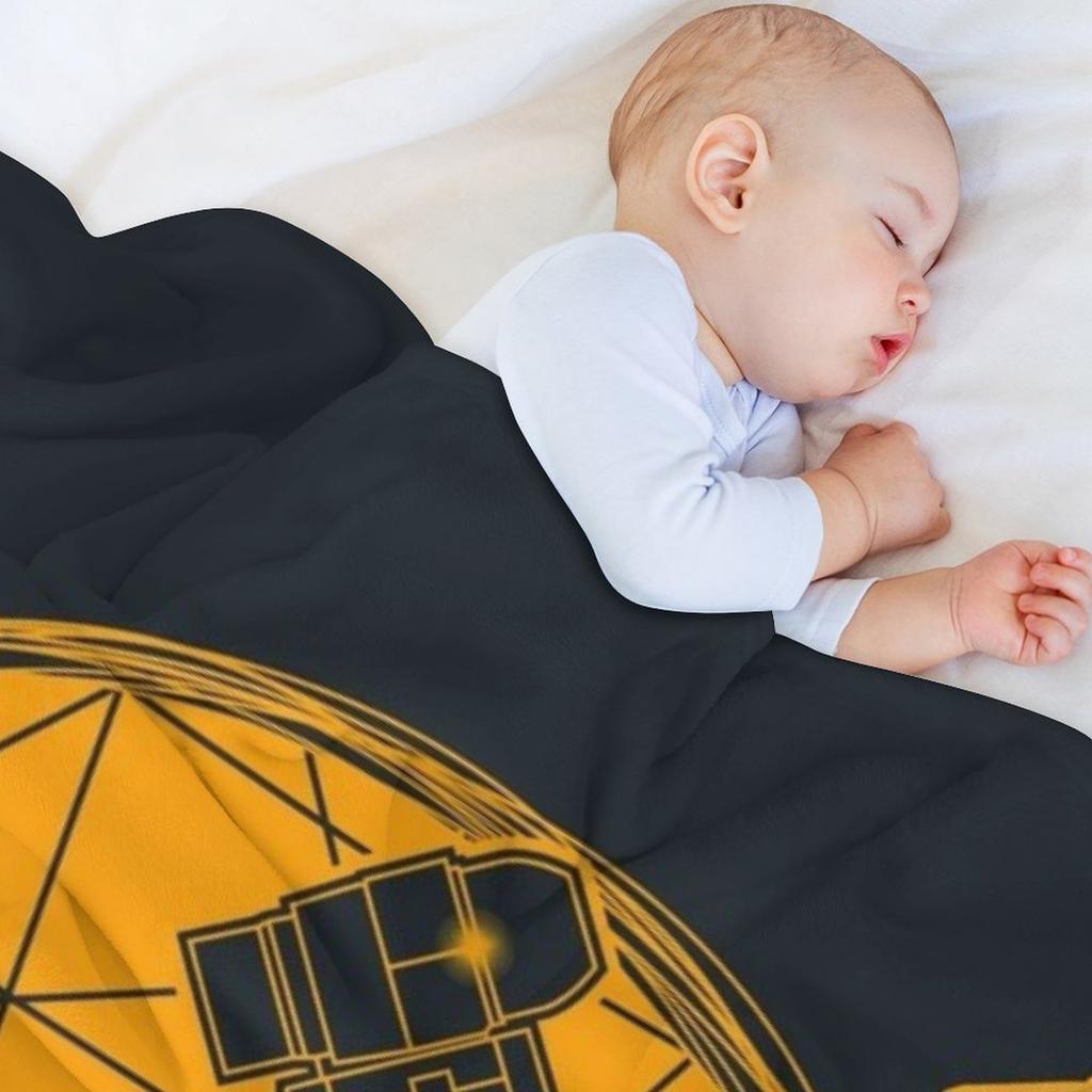 Glänzender Stern Wurfdecke Retro Flauschige Baby Dünne Decken