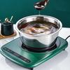 3-Piece Stainless Steel Multifunctional Strainer, and Mixing Bowl for Washing and Slicing Fruits, Vegetables