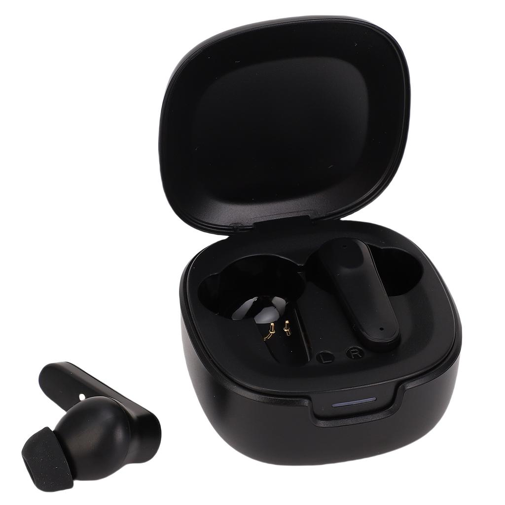 Translation Earbuds Real Time Multi Language Translator Active Noise Cancelling Bluetooth Earphones Black