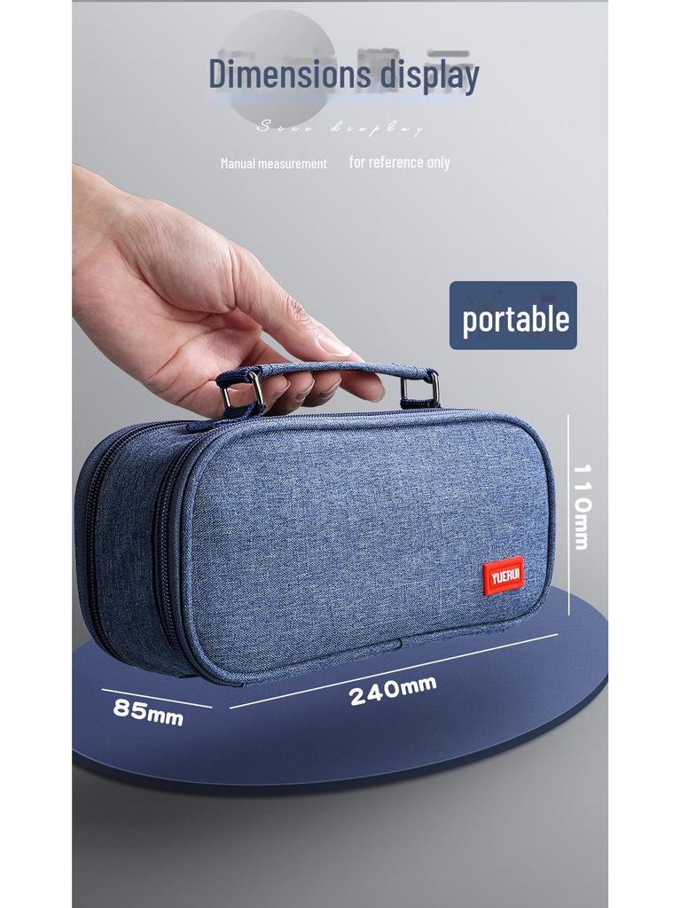 Kreatives, tragbares Federmäppchen für Jungen und Schüler