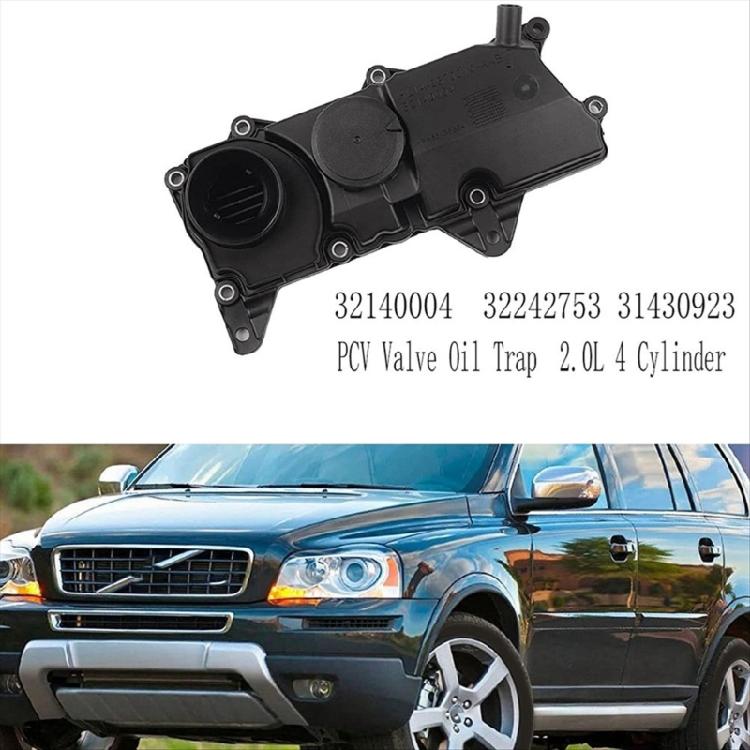 Auto Accessories Replacement Oil Trap with Gasket for S60 PCV Oil Trap 32140004 31670210 31316184 31430923