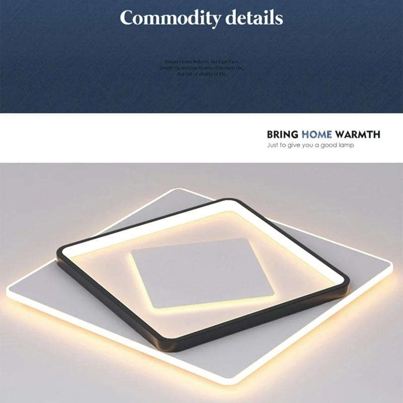 Modern LED Ceiling Chandelier Lamp For Living Dining Study Room Bedroom Kitchen Aisle Home Decor Indoor Lighting Fixture Luster
