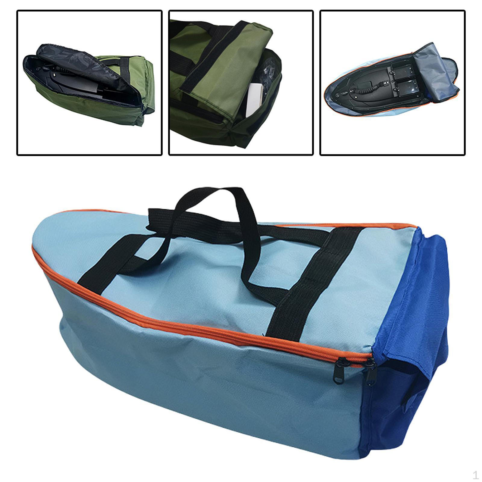 

Сумка для рыболовных лодок, портативная сумка из ткани Оксфорд, водонепроницаемая сумка для хранения снастей, органайзер для синий