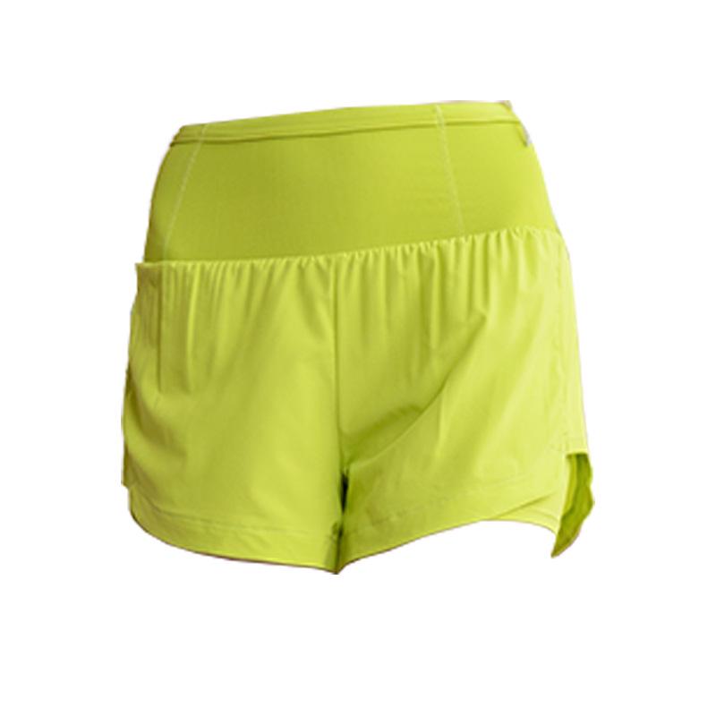 Women's Quick-Dry Breathable Yoga and Running Shorts - Summer Anti-Exposure, Fake Two-Piece Design
