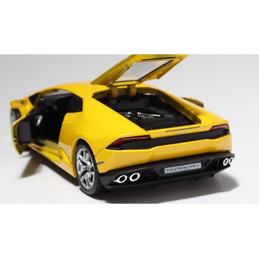 Maisto 1:24 Lamborghini Huracan LP 610-4 Diecast Model Car, Yellow