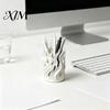 Decorative Pen Stand for Studio Flame Shape Holder, 3D Printed Hollow Pencil Cup, Painting Brush Storage Holder Desktop Organizer Makeup Brush,