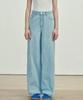 Marop 9164 Lightweight Wide Denim Pants (Light Indigo)