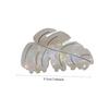 High-end Leaf Hair Clip, Large Acetate Hair Clip, Versatile Shark Clip Hair Accessory for Updo.