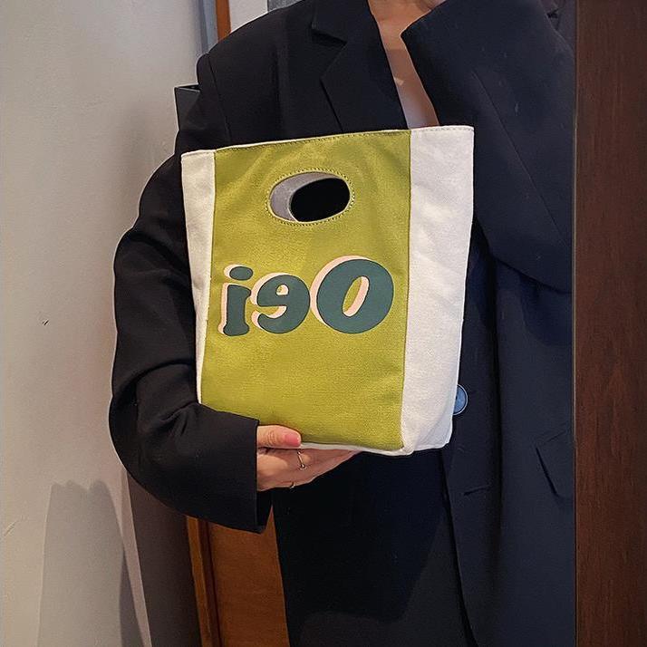 Niche Design Pink Women's Clutch & Tote Bag - Cute, Casual, Makeup & Lunch Storage