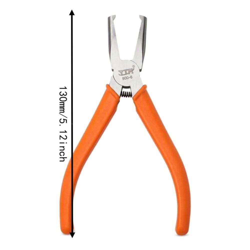 8mm Cutting Capacity Wire Cutter Pliers 90 Degree Bent Jaw Bent Nose Pliers Electronics Repair