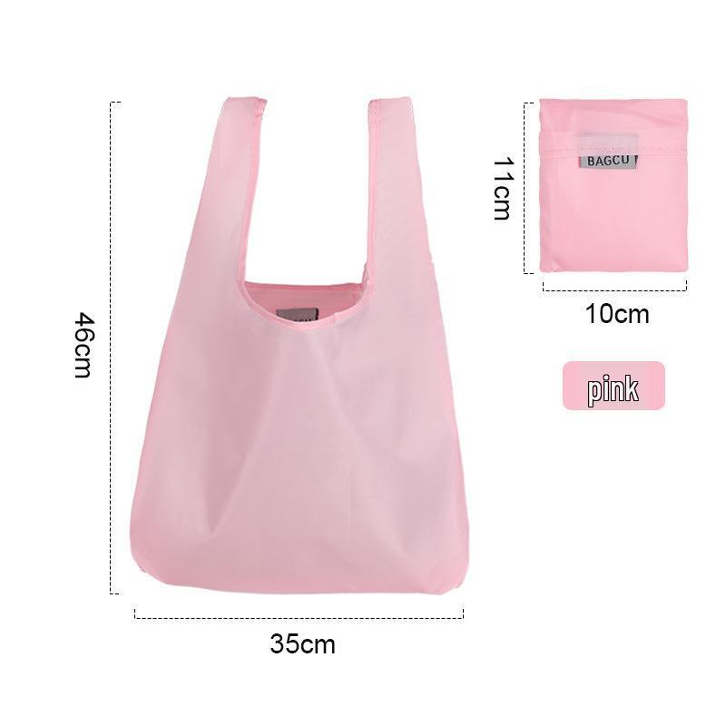 Large-Capacity Oxford Cloth Grocery Bag, Foldable & Portable with Premium Fabric Feel