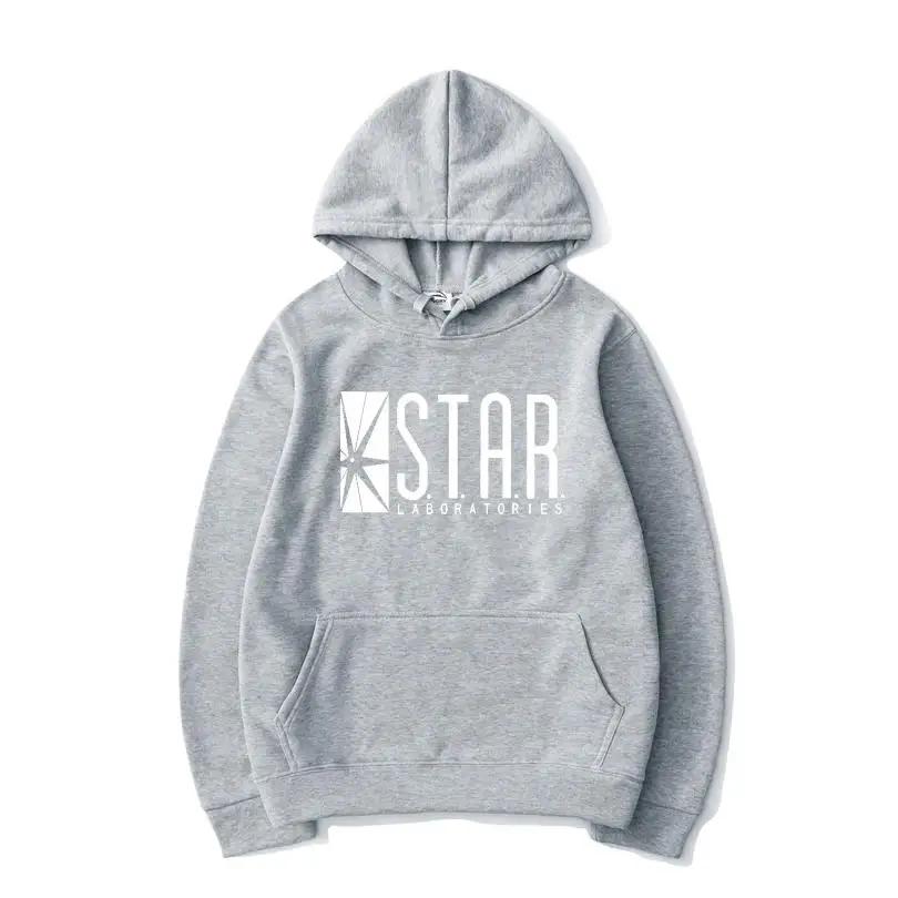 2025 hoodie solid color Star Labs warm pullover fashionable hip-hop street wear men's and women's autumn and winter hoodies