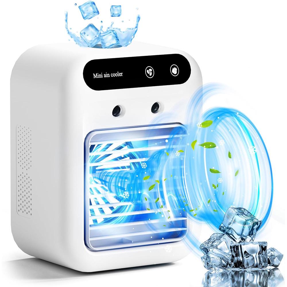 

Mini Desktop Air Conditioner Fan - Portable Cooling for Dorms & Offices 214*164 mm белый