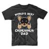 Chihuahua Dad Shirt - World's Best Chihuahua Dad Dog Owner T-Shirt