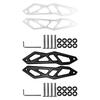 Motorcycle Windshield Bracket Support For XMAX300 2023-2024 Solid Material Fast Setups Decorative Strips