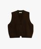 Healiote Layered Poise Knit Vest_Brown