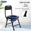 Non-slip Folding Toilet Chair for Elderly, Pregnant Women, and Disabled Users