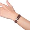 Fashion Jewelry, Unisex Magnetic Therapy Magnet Bracelet, Retro Creative Magnetic Bracelet, Titanium Steel Bracelet