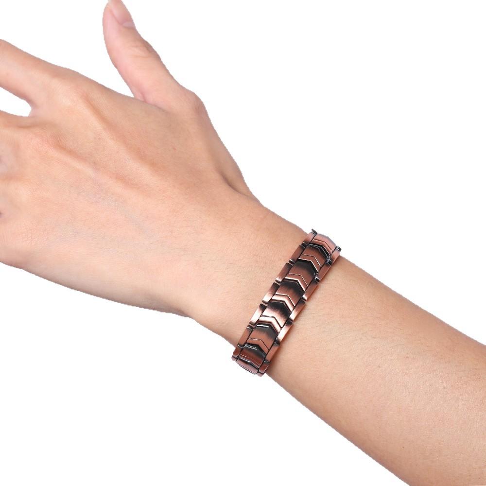 Fashion Jewelry, Unisex Magnetic Therapy Magnet Bracelet, Retro Creative Magnetic Bracelet, Titanium Steel Bracelet