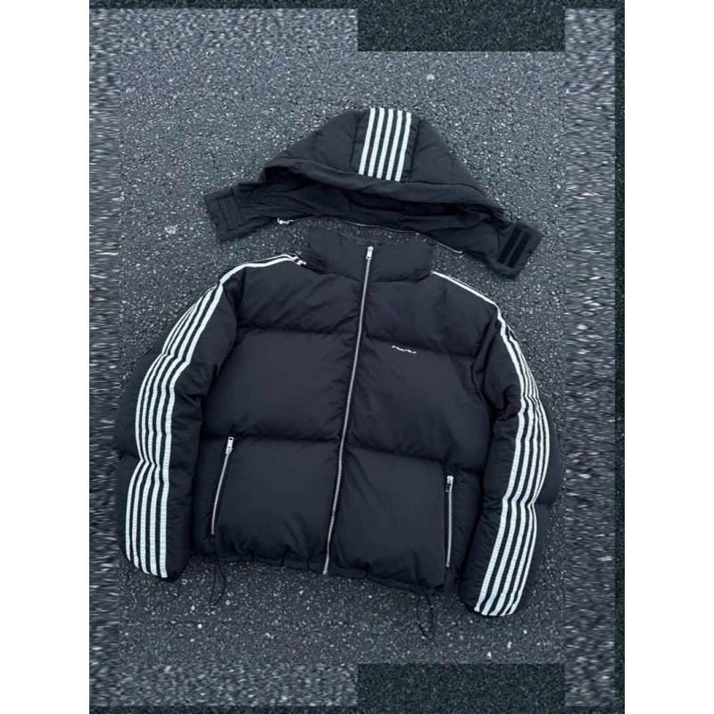 Unisex Streetwear Hooded Cotton Puffer Jacket