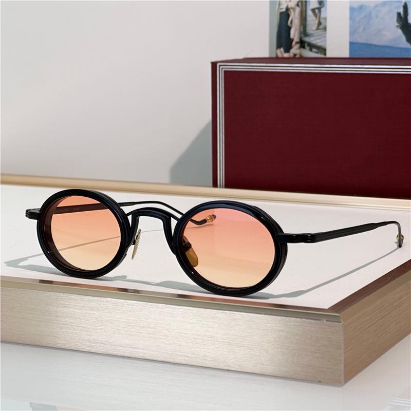 VARDA JMM Oval Metal Sunglasses: Handmade, Unisex, Trendy, Versatile for Casual Wear and Vacation Parties