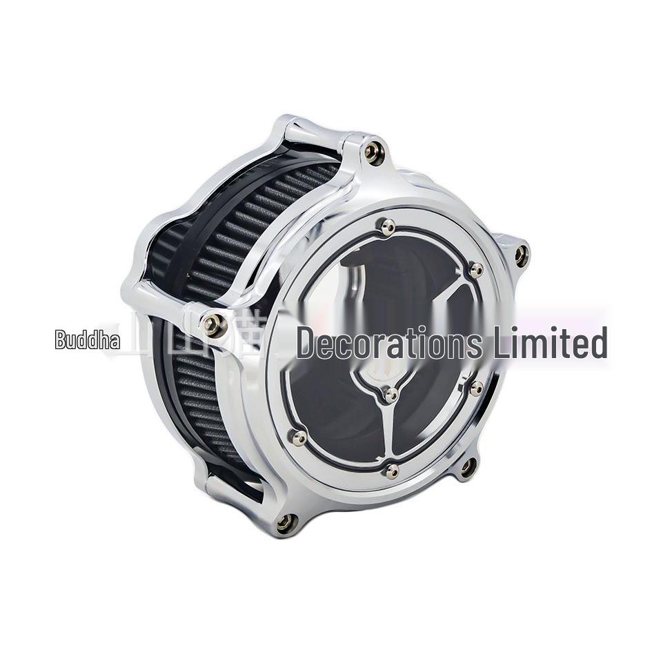 Kompatibilní Harley Traveler Softail Dyna 883/1200 Průhledný skleněný vzduchový filtr s velkým průtokem