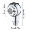 Adjustable Baby Hair Washing Shower Head 1Pcs 2 Spray Modes On/Off Switch Soft Sprayer for Toddler Bath Time Use