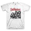 DESTRUCTION Cd Lgo VINTAGE BAND PHOTO Official WHITE SHIRT LRG New Eternal
