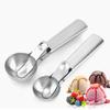 Stainless Steel Dual-purpose Ice Cream Scoop  Multifunctional Fruit Scoop Ice Cream BallScooper Kitchen Supplies Ice Cube