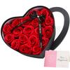 Artificial Soap Flowers18 Roses Love Gift Box Wedding Birthday Party Mother's Day Valentine's Day Teacher's Day Home Decoration