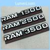 Ram 1500 Dodge  2500  3500 Heavy Duty Car Tag Dodge Ram Truck Refit Sticke Car