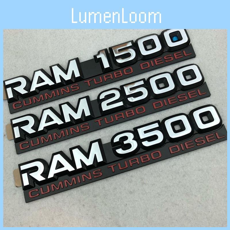 Ram 1500 Dodge 2500 3500 Heavy Duty Car Tag Dodge Ram Truck Refit Sticke Car