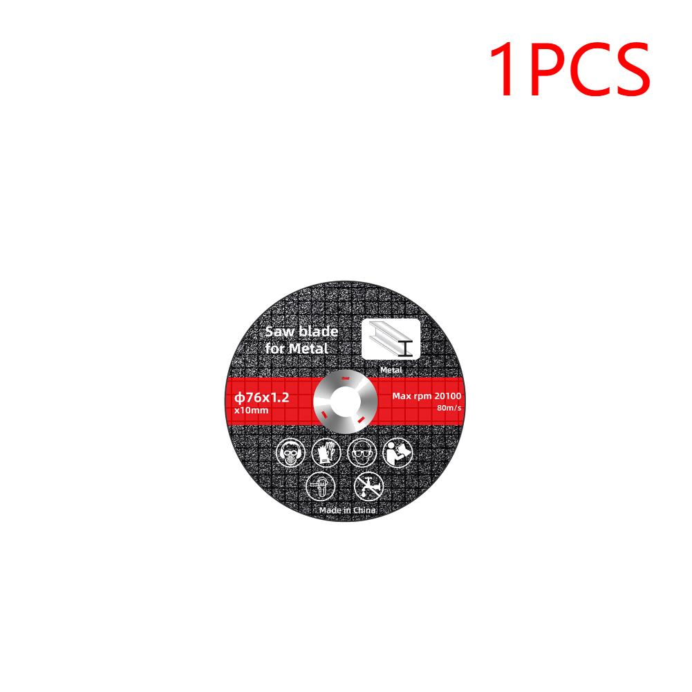 1-10PCS 76mm Cutting Disc Circular Resin Saw Blade Angle Grinder Grinding Disc for Metal Wood Iron Steel Bar Cutting Accessories