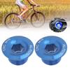 2Pcs Mountain Bike Crank Arm Fixing     Aluminum Alloy Crank Cover Screw  
