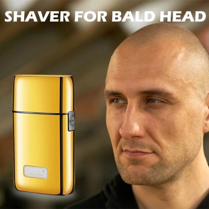 VGR 356 High-end Metal Body Shaver High Endurance Dual-use Hair Trimmer Home Shaving Razor IPX5 Waterproof and Long-lasting Portable Men's Beard Razor