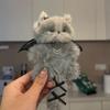 Kawaii Plush Kitten Pendant Handmade Diy Material Package Girls Children Toys Cute Hanging Gift