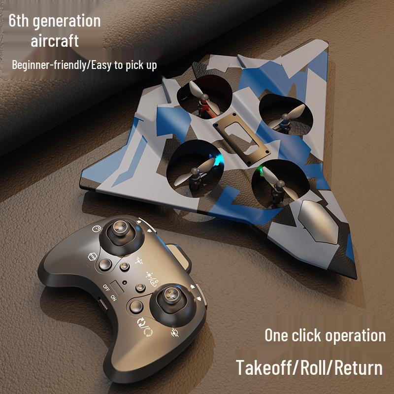 Foam RC Stunt Airplane: Hand-Thrown Electric Fighter Model Toy for Kids