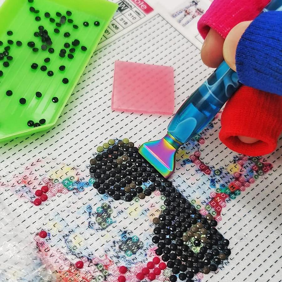 Resin Point Drill Pen 5D Diamond Painting Pen Replacement Metal Point Drill Pen Head Cross Stitch Diamond Painting Accessories