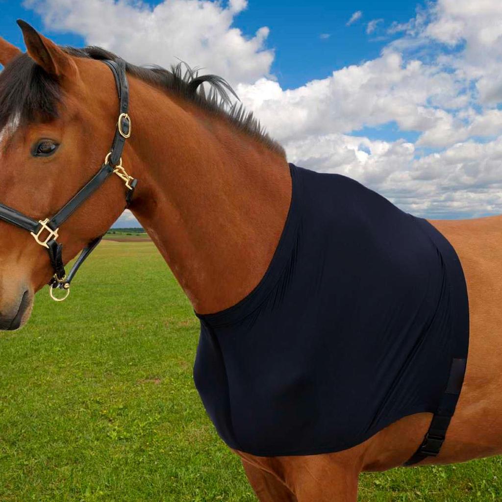 Equine Shoulder Protector, Stretchable Spandex Vest for Comfort And Safety