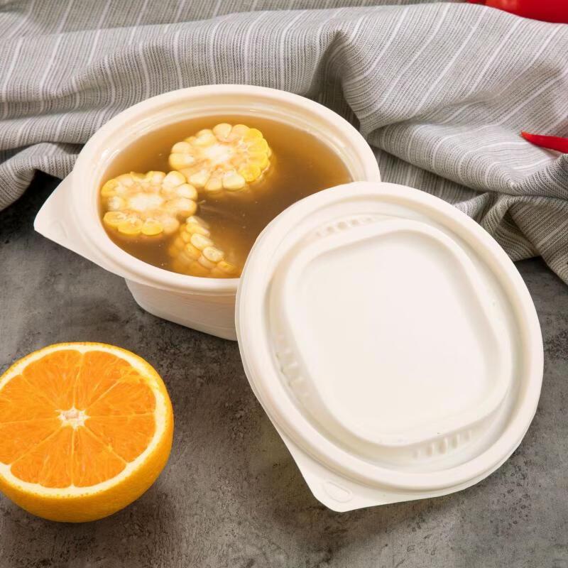 Biodegradable Round Takeout Meal Box