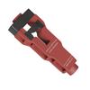 Door Latch Mortise Tool Aluminum Alloy Clean Accurate Cutting Door Latch Chiseling Tool for Thickness 1 3 4in to 1 3 8in