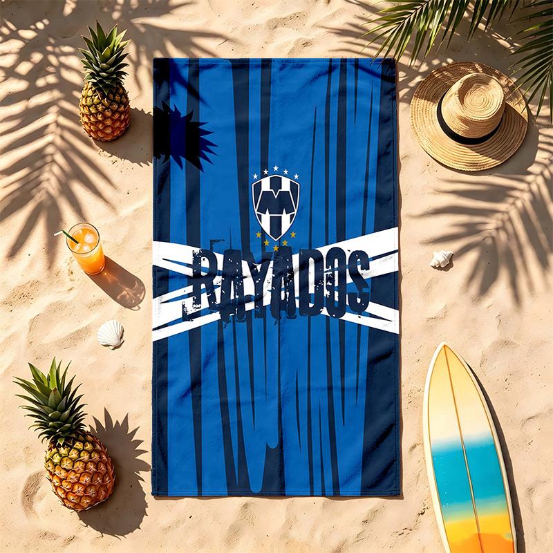 CF Monterrey (5) Theme Beach Towel Sand Resistant Soft And Comfortable Suitable For The Pool Camping Yoga And Diving A Travel
